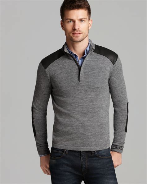 michael kors grey sweater mens|michael kors jumpers for men.